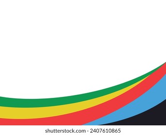 Resumen de fondo multicolor. Gráficos vectoriales para el diseño. Ondas, textura.