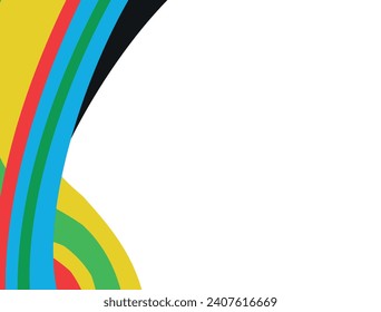 Abstract multicolored background. Vector graphics for design. Waves, texture.