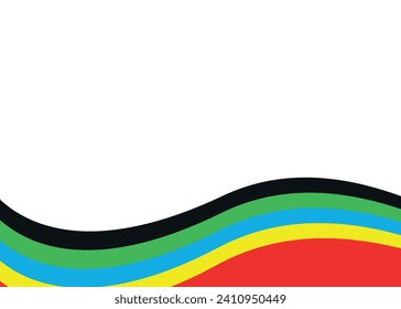 Abstract multicolored background. Vector graphics for design. Waves, texture.