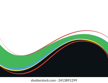 Abstract multicolored background. Vector graphics for design. Waves, texture.