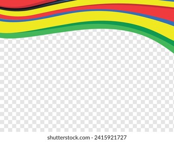 Abstract multicolored background. Vector graphics for design. Waves, texture.