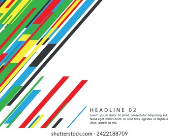 Abstract multicolored background. Vector graphics for design.