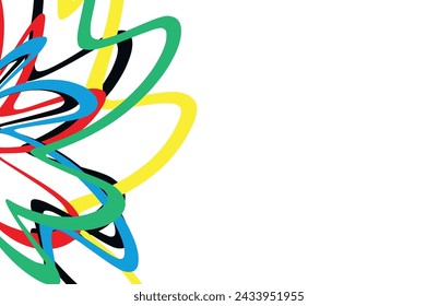 Abstract multicolored background. Vector graphics for design. Waves, texture.