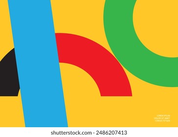 Abstract multicolored background. Vector graphics for design. 