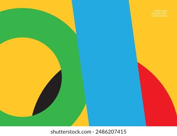 Abstract multicolored background. Vector graphics for design. 