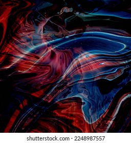 abstract multicolored background, watercolor shimmers, watercolor waves Fantasy smoke swirls in bright neon red and blue, abstract mist tribal design in green and red colors
