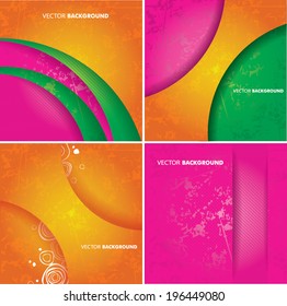 Abstract multicolored backgrounds.