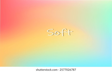 Abstract multicolored blur background , Smooth transition of bright colors. Vector illustration.