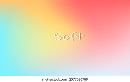 Abstract multicolored blur background , Smooth transition of bright colors. Vector illustration.