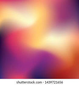 Abstract multicolored blurred background. Pink and yellow with purple blurred background.