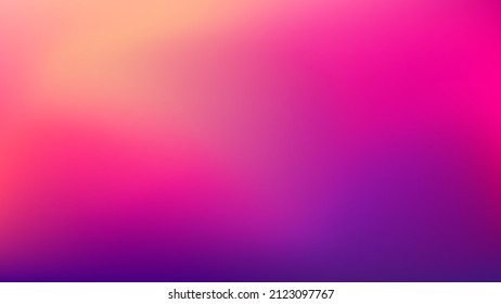 Abstract multicolored blurred gradient background. Soft gradient background for use in graphic design. Eco color concept. Vector illustration.