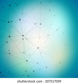 Abstract multicolored defocused lights background vector illustration, background for communication