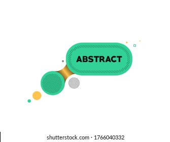 Abstract multicolored design with space of your text. vector illustration.