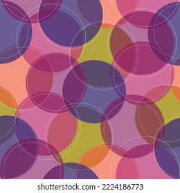 Abstract multicolored geometric pattern. Geometry stock vector illustration. Purple scattered dots. 118.