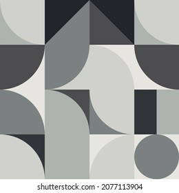 Abstract multicolored geometric pattern. seamless vector motif for surface design, cover, wrapping paper.	