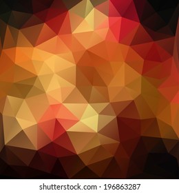 Abstract multicolored  geometrical  pattern made of triangles, vector illustration. Background for posters, websites, mobile apps