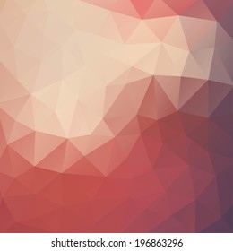 Abstract multicolored  geometrical  pattern made of triangles, vector illustration. Background for posters, websites, mobile apps