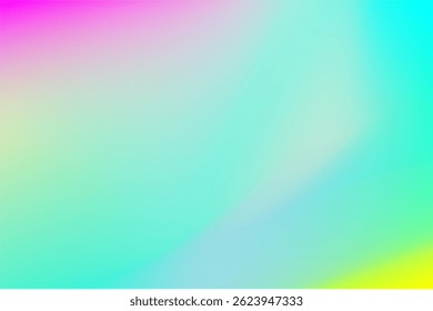 Abstract Multicolored Gradient Background with Vibrant Pastel Tones and Smooth Transitions. blue pink cyan. banner design