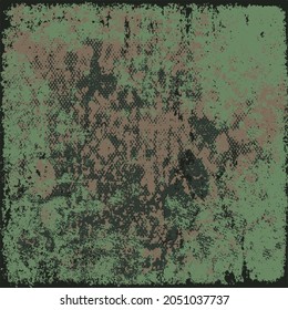 Resumen de textura de grunge multicolor. El fondo son manchas de pintura seca con un viejo pincel. Gráficos vectoriales