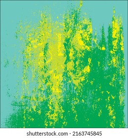 Resumen de textura de grunge multicolor. El fondo son manchas de pintura seca con un viejo pincel. Gráficos vectoriales