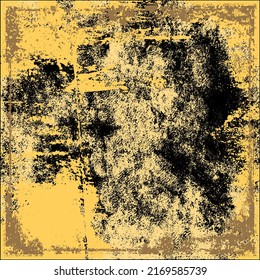 Abstract multicolored grunge texture. The background is smears of dry paint with an old brush. Vector graphics