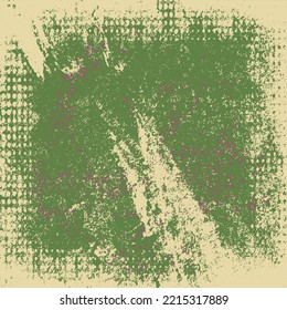 Resumen de textura de grunge multicolor. El fondo son manchas de pintura seca con un viejo pincel. Gráficos vectoriales