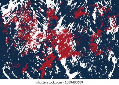 Abstract multicolored image, made with a brush.