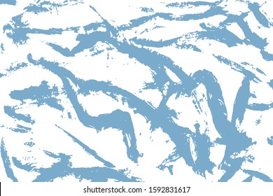 Abstract multicolored image, made with a brush.