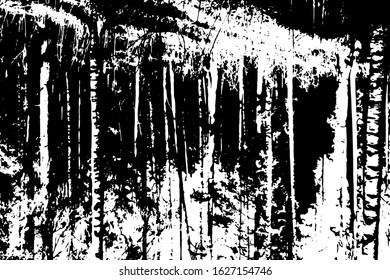 Abstract multicolored image, made with a brush.