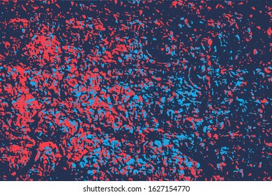 Abstract multicolored image, made with a brush.