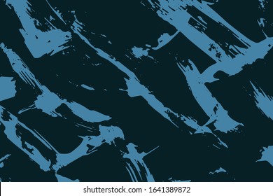 Abstract multicolored image, made with a brush.