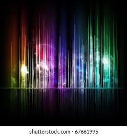 Abstract multicolored lines background. Vector eps10 illustration
