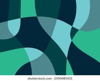 Abstract multicolored organic mosaic design background. Colorful vector illustration backdrop.