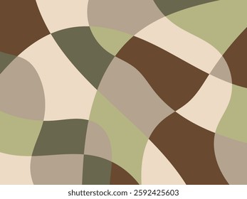 Abstract multicolored organic mosaic design background. Colorful vector illustration backdrop.