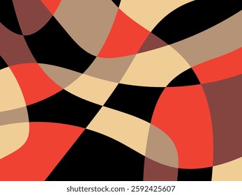 Abstract multicolored organic mosaic design background. Colorful vector illustration backdrop.