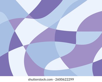 Abstract multicolored organic mosaic design background. Colorful vector illustration backdrop. Violet color.