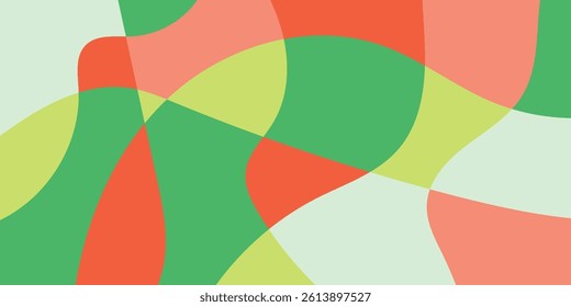 Abstract multicolored organic mosaic design background. Colorful vector illustration backdrop.