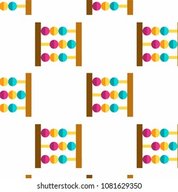 Abstract multicolored pattern with baby background for fabric, textiles, clothing, wallpaper, wrapping paper, backpack, socks, bedding.