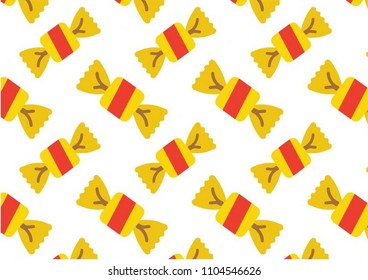 Abstract multicolored pattern with Candy background for fabric, textiles, clothing, wallpaper, wrapping paper, backpack, socks, bedding