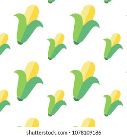 Abstract multicolored pattern with corn background for fabric, textiles, clothing, wallpaper, wrapping paper, backpack, socks, bedding.