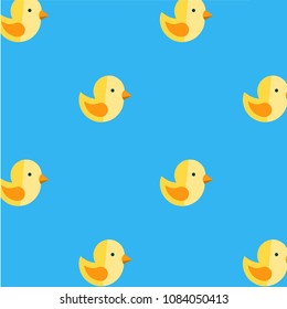 Abstract multicolored pattern with  Duck background for fabric, textiles, clothing, wallpaper, wrapping paper, backpack, socks, bedding.

