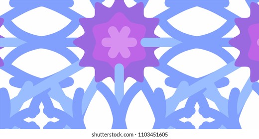 Abstract multicolored pattern with flower background for fabric, textiles, clothing, wallpaper, wrapping paper, backpack, socks, bedding
