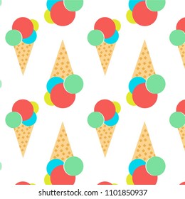 Abstract multicolored pattern with food Canned drink background for fabric, textiles, clothing, wallpaper, wrapping paper, backpack, socks, bedding