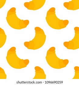 Abstract multicolored pattern with food curry puff background for fabric, textiles, clothing, wallpaper, wrapping paper, backpack, socks, bedding.