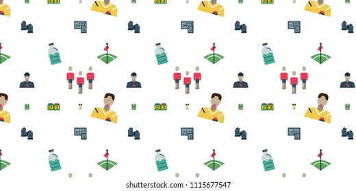 Abstract multicolored pattern with football,sport background for fabric, textiles, clothing, wallpaper, wrapping paper, backpack, socks, bedding.