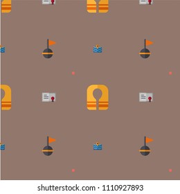 Abstract multicolored pattern with sea,fish background for fabric, textiles, clothing, wallpaper, wrapping paper, backpack, socks, bedding