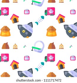 Abstract multicolored pattern with veterinary,Medical treatment background for fabric, textiles, clothing, wallpaper, wrapping paper, backpack, socks, bedding.