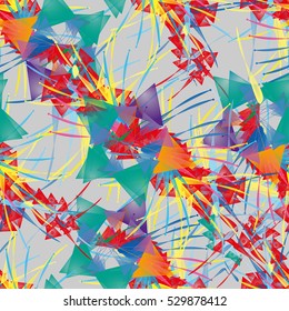 Abstract multicolored seamless pattern.