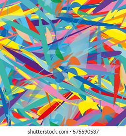 Abstract multicolored seamless pattern.