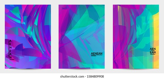 Abstract multicolored shattered glass texture. Transparent overlapping sharp particles create ice crystal digital effect. Explosion burst movement pattern. Background template random fragile motion.